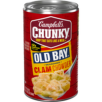 Campbell's Chunky Old Bay Seasoned Clam Chowder, 18.8 Ounce