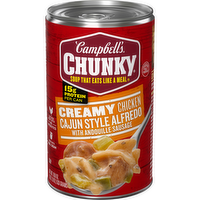 Campbell's Chunky Creamy Chicken Cajun-Style Alfredo Soup, 18.8 Ounce