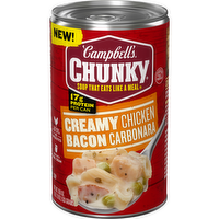 Campbell's Chunky Creamy Chicken Bacon Carbonara Soup, 18.8 Ounce