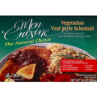 Meal Mart Mon Cuisine Vegetarian Veal Style Schnitzel, 10 Ounce