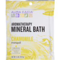 Aura Cacia Tranquil Aromatherapy Chamomile Mineral Bath, 2.5 Ounce