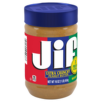 Jif Extra Crunchy Peanut Butter, 16 Ounce