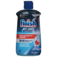 Finish Jet-Dry Original 3-in-1 Dishwasher Rinse Aid, 8.45 Ounce