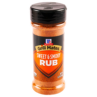 McCormick Grill Mates Sweet & Smoky Rub, 5.37 Ounce