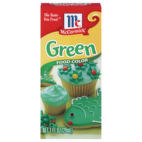 McCormick Green Food Color, 1 Ounce