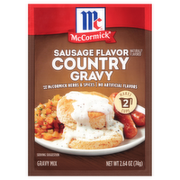 McCormick Sausage Flavor Country Gravy Mix, 2.64 Ounce