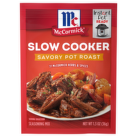 McCormick Slow Cookers Savory Pot Roast Seasoning Mix, 1.3 Ounce