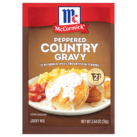 McCormick Peppered Country Gravy Mix, 2.64 Ounce