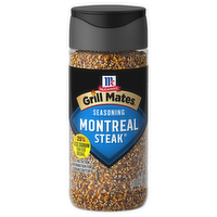 McCormick Grill Mates 25% Less Sodium Montreal Steak Seasoning, 3.18 Ounce