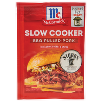 McCormick Slow Cookers BBQ Pulled Pork Seasoning Mix, 1.6 Ounce