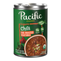 Pacific Organic Plant-Based Fire-Roasted Vegetable Chili, 16.5 Ounce