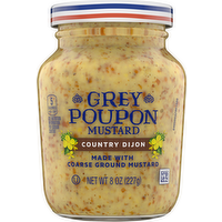 Grey Poupon Country Dijon Mustard, 8 Ounce