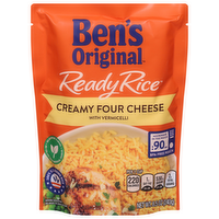 Ben's Original Ready Rice Creamy Four Cheese White Rice With Vermicelli Pasta, 8.5 Ounce