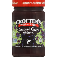 Crofter's Organic Concord Grape Fruit Spread, 16.5 Ounce
