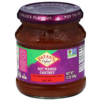 Patak's Hot Mango Chutney, 12 Ounce