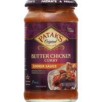 Patak's Butter Chicken Curry Simmer Sauce, 15 Ounce