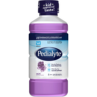 Pedialyte Grape Electrolyte Solution Ready-to-Drink, 33.8 Ounce
