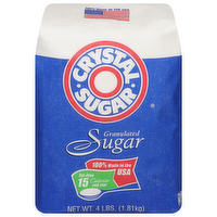 Crystal Granulated Sugar, 4 Pound