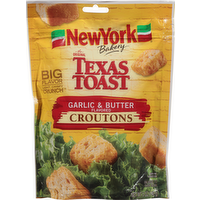 New York Bakery Texas Toast Garlic & Butter Croutons, 5 Ounce