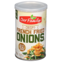 Our Family Crispy French Fried Onions, 2.8 Ounce