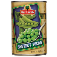 Our Family Sweet Peas, 15 Ounce