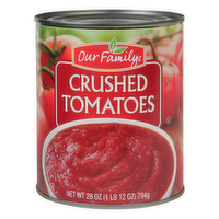 Our Family Crushed Tomatoes, 28 Ounce