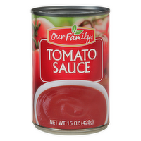 Our Family Tomato Sauce, 15 Ounce