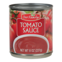 Our Family Tomato Sauce, 8 Ounce