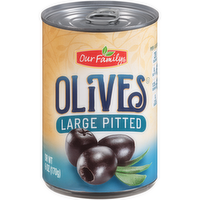 Our Family Large Pitted Black Olives