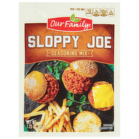 Our Family Sloppy Joe Seasoning Mix, 1.25 Ounce