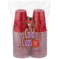 Our Family Plastic Party Cups 18 oz, 50 Each