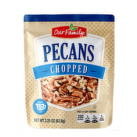 Our Family Chopped Pecans, 2.25 Ounce