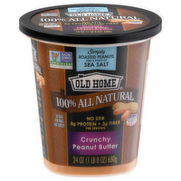 Old Home Crunchy Peanut Butter, 24 Ounce