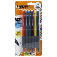 BIC No. 2 Xtra Comfort Mechanical Pencils, 6 Each