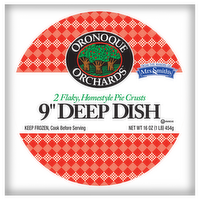 Oronoque Kosher Deep Dish Pie Crusts, 16 Ounce