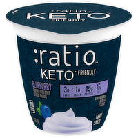 Ratio Keto Friendly Blueberry Yogurt Cultured Dairy Snack, 5.3 Ounce