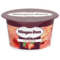 Haagen-Dazs Strawberry Cultured Creme Yogurt, 4 Ounce