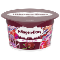 Haagen-Dazs Black Cherry Cultured Creme Yogurt, 4 Ounce