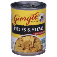 Giorgio Sliced Mushrooms Pieces & Stems, 8 Ounce