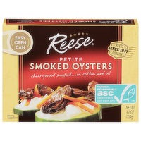 Reese Petite Smoked Oysters, 3.7 Ounce