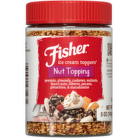 Fisher Nut Topping Mixed Nuts, 5 Ounce