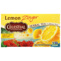 Celestial Seasonings Citronelle Lemon Zinger Herbal Tea, 20 Each
