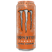 Monster Ultra Sunrise Zero Sugar Energy Drink, 16 Ounce