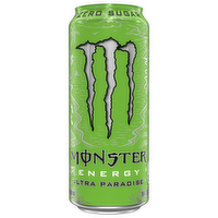 Monster Ultra Paradise Zero Sugar Energy Drink, 16 Ounce