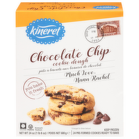 Kineret Kosher Chocolate Chip Cookie Dough, 24 Ounce