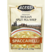 Alessi Split Pea Sicilian Soup, 6 Ounce