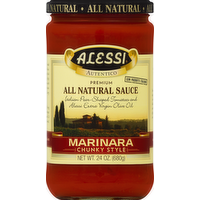 Alessi Chunky Marinara Sauce, 24 Ounce