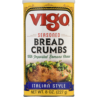 Vigo Italian Style Bread Crumbs, 8 Ounce