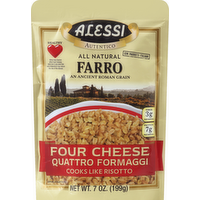 Alessi Four Cheese Farro, 7 Ounce