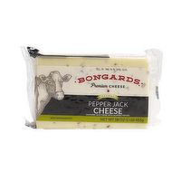 Bongards Creameries Pepper Jack Cheese Brick, 16 Ounce